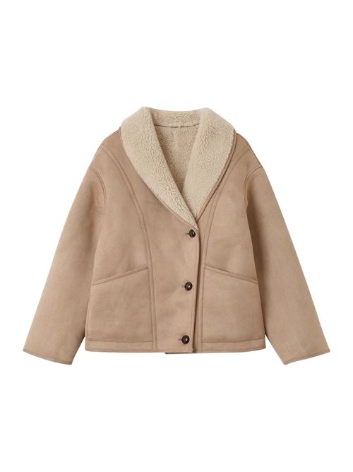 Eco-montone in pelle scamosciata Grace & Mila | FW2519007CA